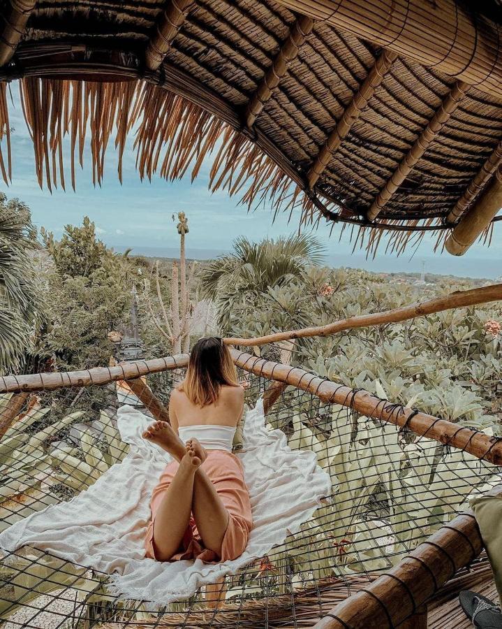 Le Bamboo Bali Villa Uluwatu Exteriör bild