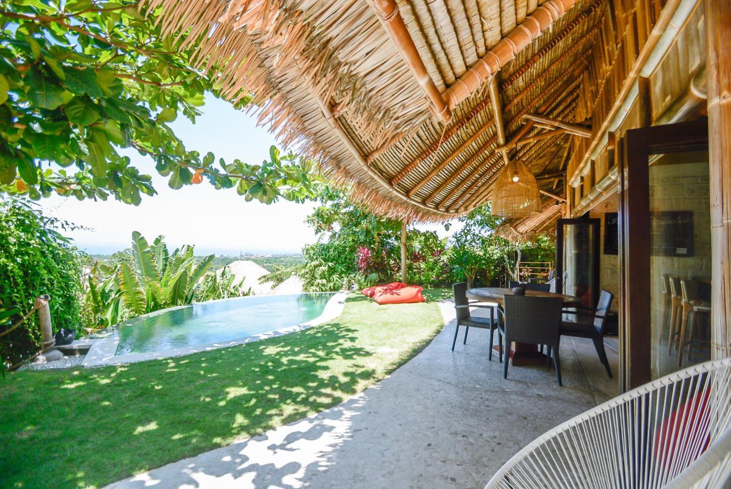 Le Bamboo Bali Villa Uluwatu Rum bild